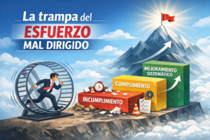 La trampa del esfuerzo mal dirigido