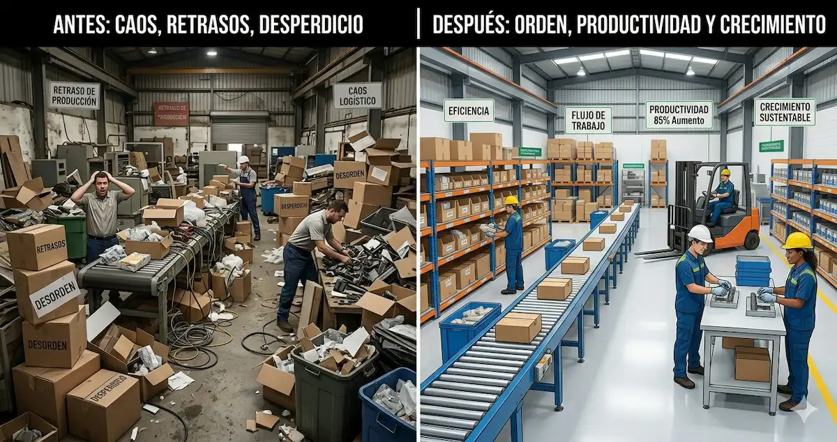 Eliminación de desperdicios el camino más rápido para aumentar rentabilidad.